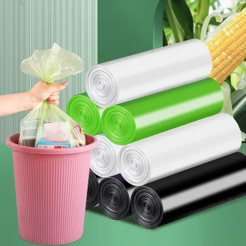Biodegradable Bin Liner - 100 Stück Abbaubare Müllbeutel Biologisch Abbaubare